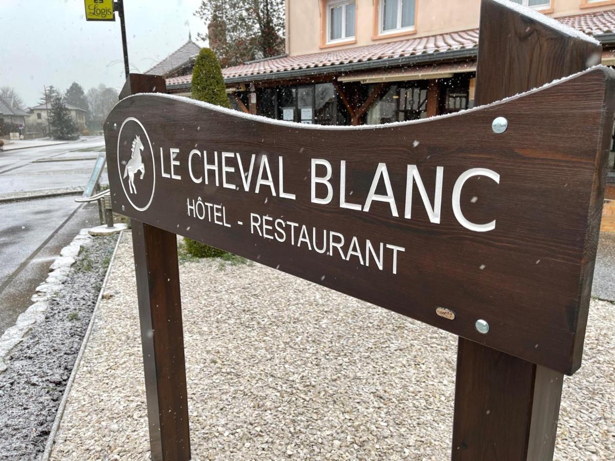 Le Cheval Blanc - Lac Du Der - Logis Hotel Giffaumont-Champaubert Zewnętrze zdjęcie