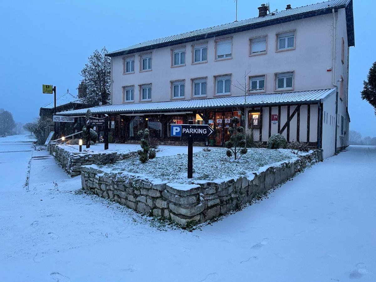 Le Cheval Blanc - Lac Du Der - Logis Hotel Giffaumont-Champaubert Zewnętrze zdjęcie